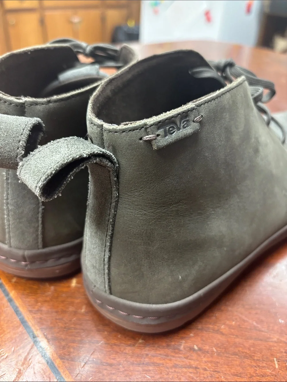 Teva suede lace